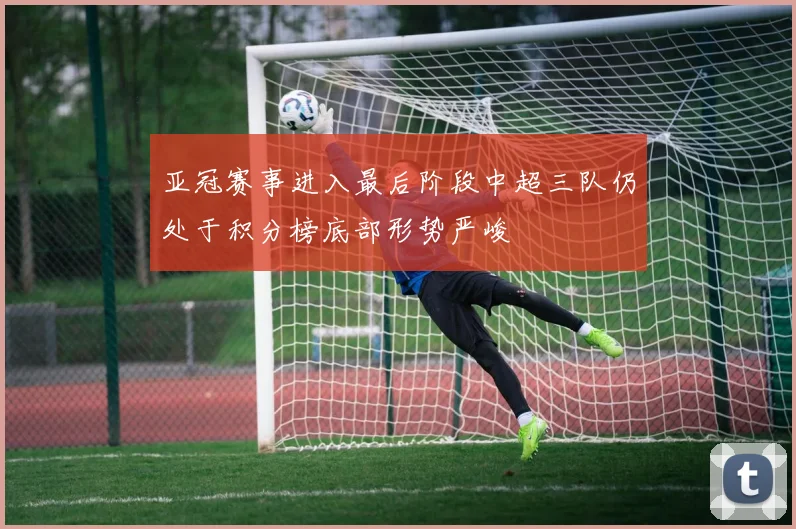 亚冠赛事进入最后阶段中超三队仍处于积分榜底部形势严峻